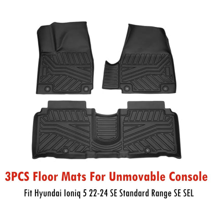 Hyundai Ioniq 5 All-Weather TPE Floor Mats (2022–2024)