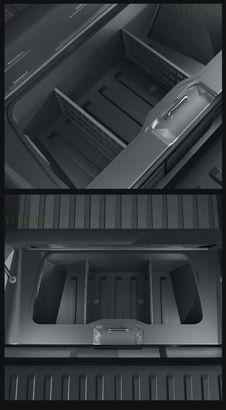 Cybertruck Rear Vault Storage Partition