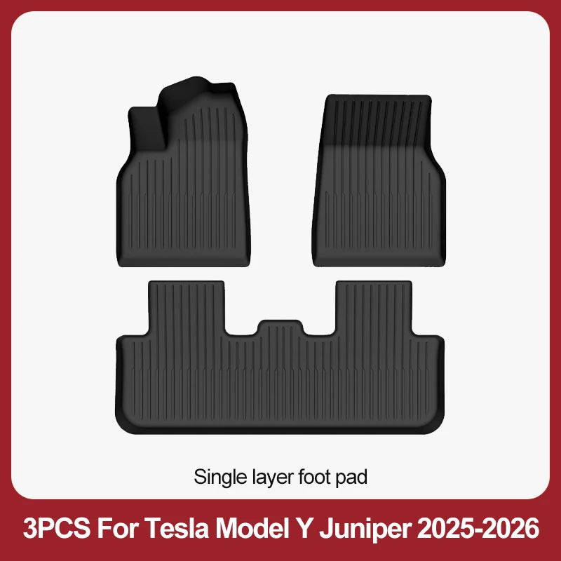 Tesla Model Y Juniper TPE Floor Mats & Cargo Liner (2025+)
