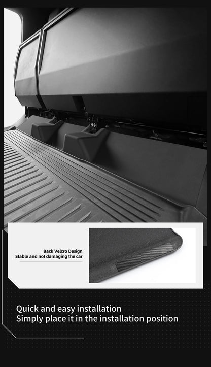 Cybertruck Rear Under-Seat Kick Protection Pad