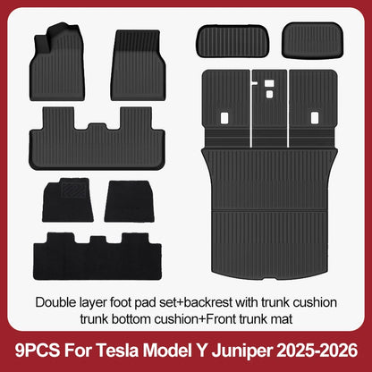 Tesla Model Y Juniper TPE Floor Mats & Cargo Liner (2025+)