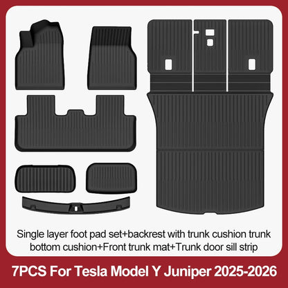 Tesla Model Y Juniper TPE Floor Mats & Cargo Liner (2025+)