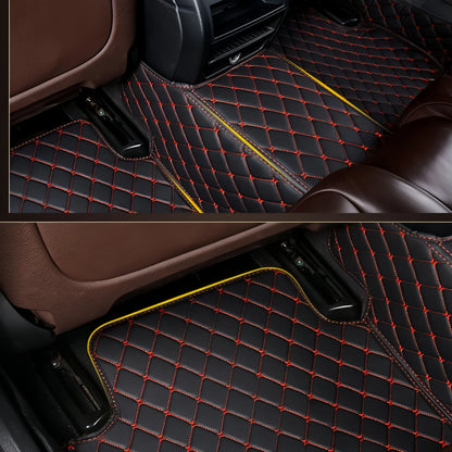 Ford F-150 Lightning All-Weather Leather Floor Mats (2022–2026)