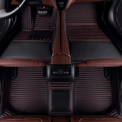Ford F-150 Lightning All-Weather Leather Floor Mats (2022–2026)