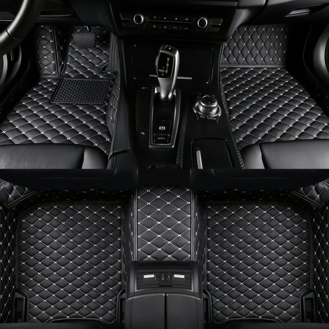 Ford F-150 Lightning All-Weather Leather Floor Mats (2022–2026)