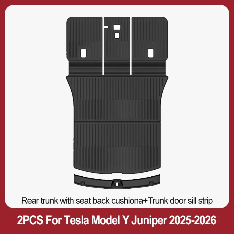 Tesla Model Y Juniper TPE Floor Mats & Cargo Liner (2025+)