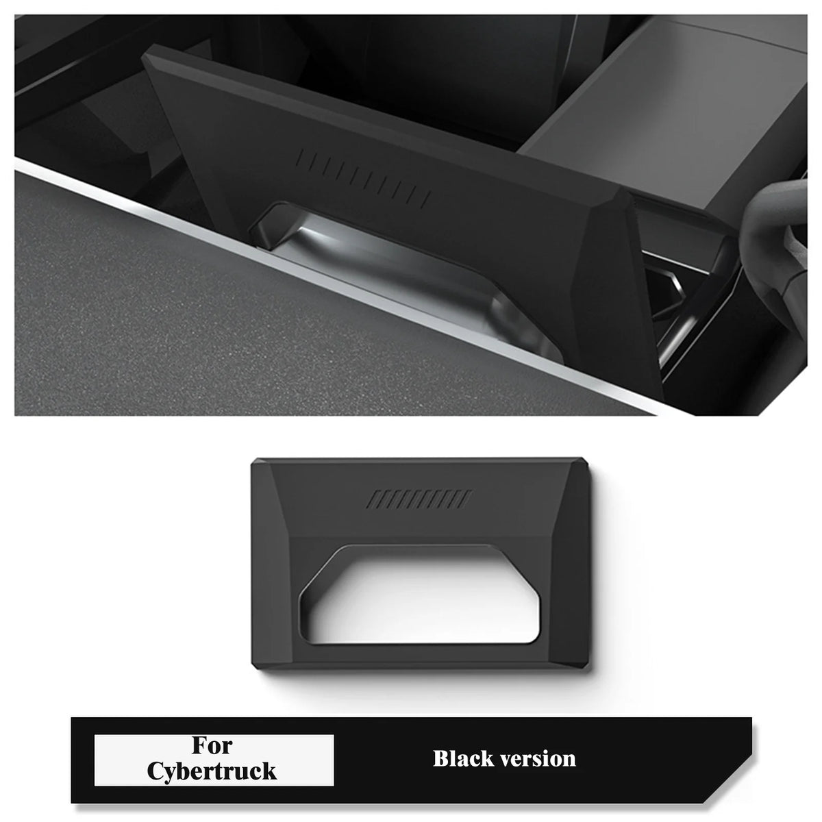 Cybertruck Center Screen Protector Frame — Silicone