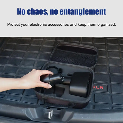 Charging Adapter Storage Case — Fireproof EVA for J1772 & CCS1 Adapters