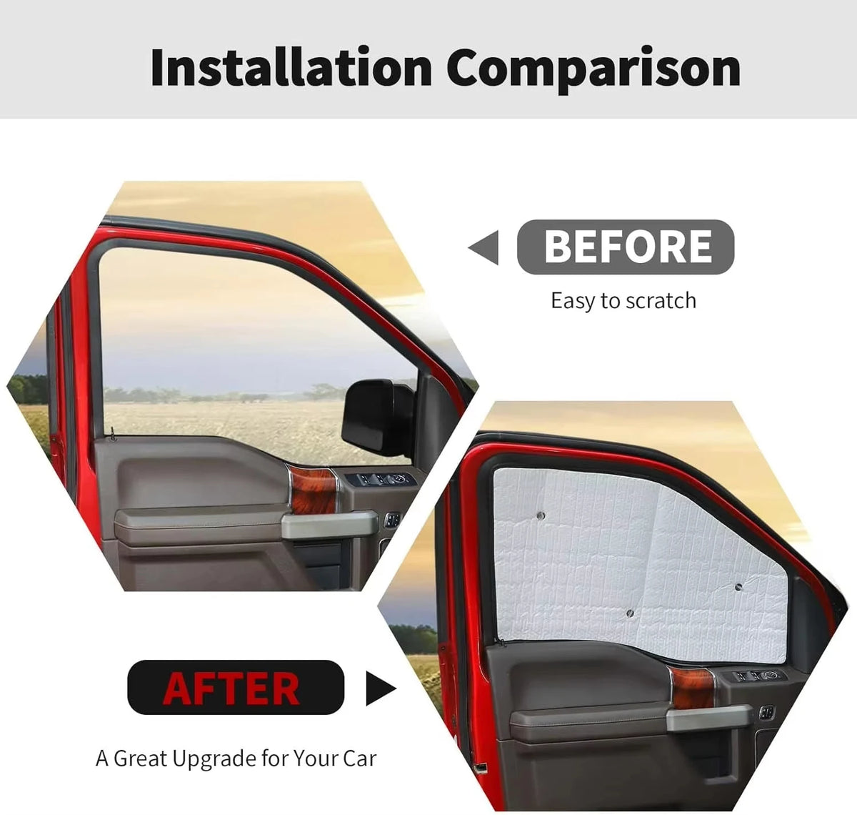 Rivian R1S Full Window Sunshade Set — UV & Privacy (2022–2026)