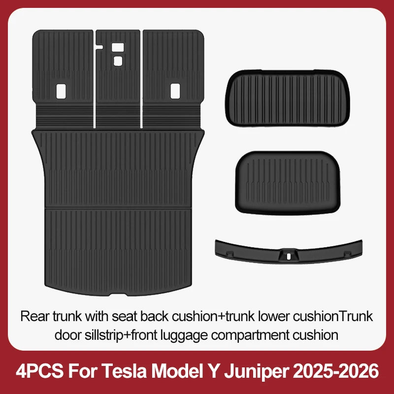 Tesla Model Y Juniper TPE Floor Mats & Cargo Liner (2025+)