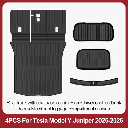 Tesla Model Y Juniper TPE Floor Mats & Cargo Liner (2025+)