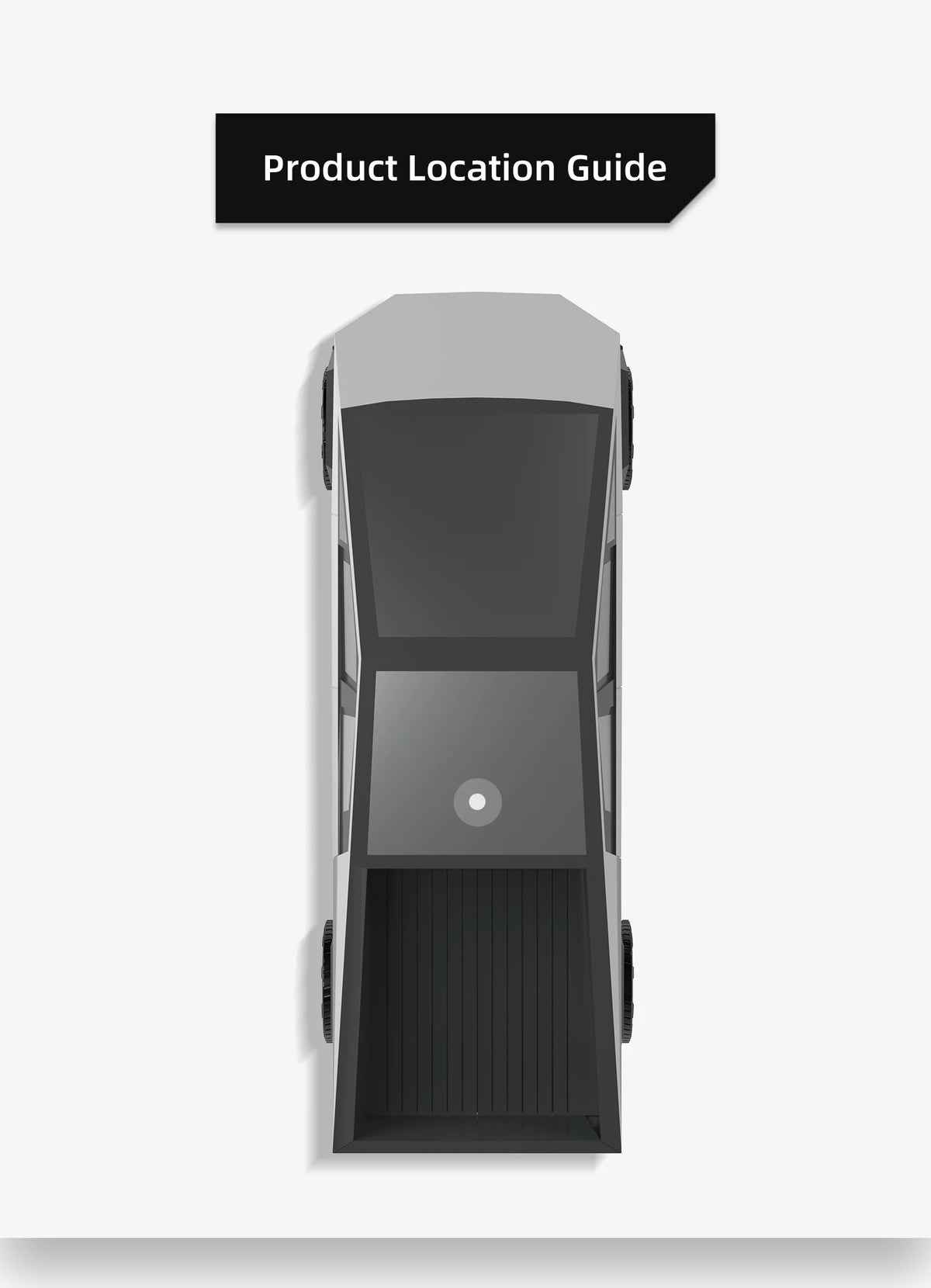 Cybertruck Rear Under-Seat Kick Protection Pad