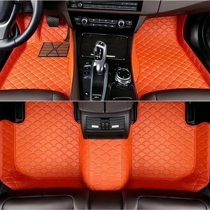 Ford F-150 Lightning All-Weather Leather Floor Mats (2022–2026)