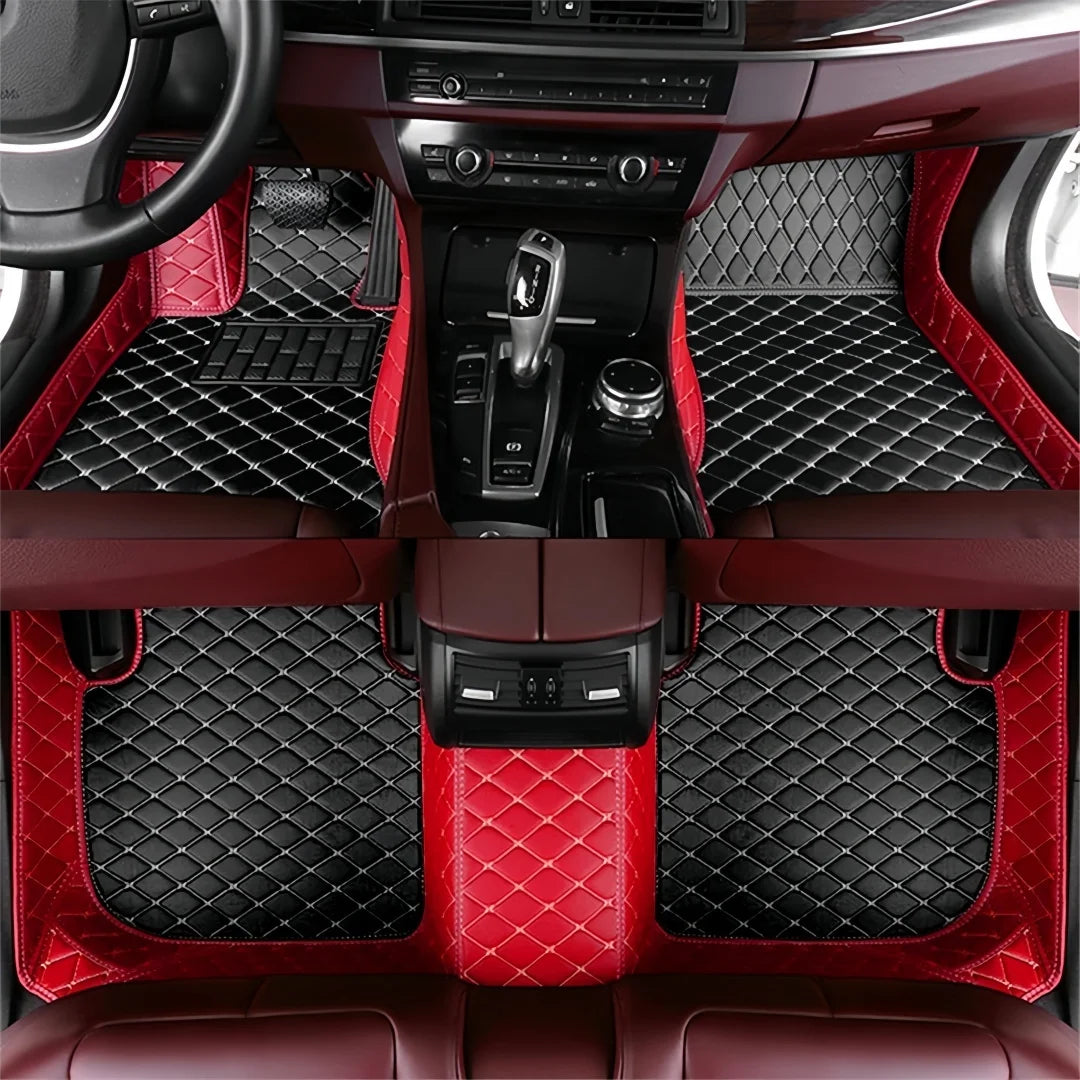 Ford F-150 Lightning All-Weather Leather Floor Mats (2022–2026)