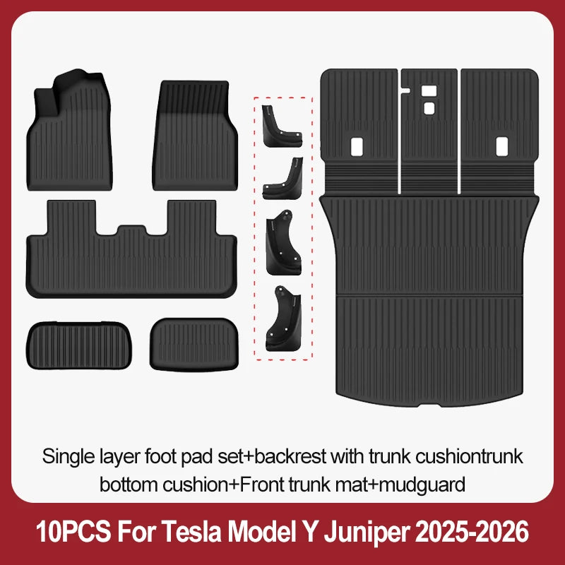 Tesla Model Y Juniper TPE Floor Mats & Cargo Liner (2025+)