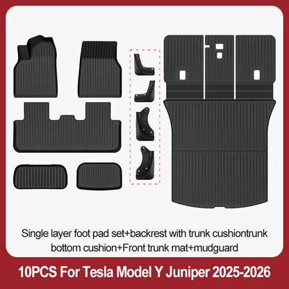 Tesla Model Y Juniper TPE Floor Mats & Cargo Liner (2025+)