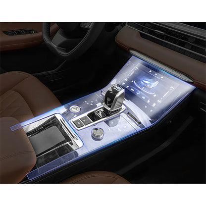 Lucid Air Center Console Protective Film — TPU (2022–2024)