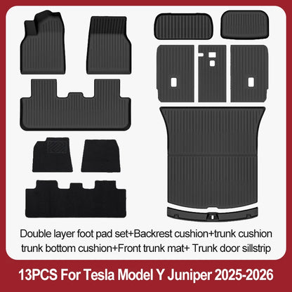 Tesla Model Y Juniper TPE Floor Mats & Cargo Liner (2025+)