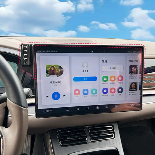 Car Phone Holder For BYD Tang EV 2022 2023 15.6-Inch Screen Mobile Phone Support Car Mounts Wireless Charging Accessories