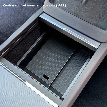 TESY Console & Armrest Storage Box — Tesla Model Y Juniper