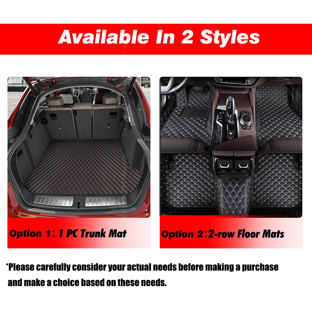 Ford Mustang Mach-E Custom Floor & Trunk Mats (2021–2024)