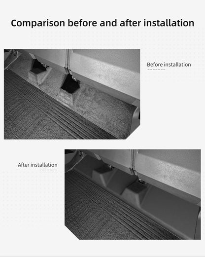 Cybertruck Rear Under-Seat Kick Protection Pad