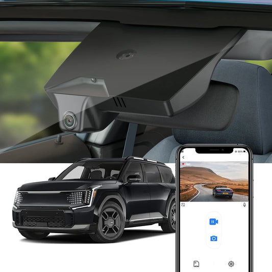 Fitcamx 4K Integrated Dash Cam — Kia EV9 (2024+)