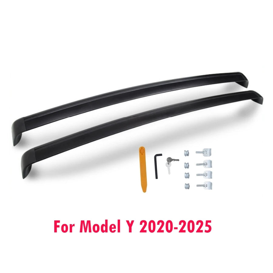 Lockable Kayak & Bike Roof Rack — Tesla Model Y (2020–2025)