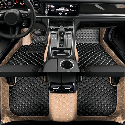 Ford F-150 Lightning All-Weather Leather Floor Mats (2022–2026)