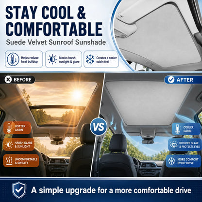 Ford Mustang Mach-E Glass Roof Sunshade — UV & Heat Blocking