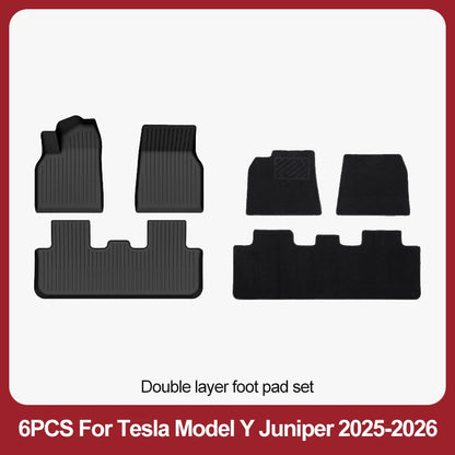 Tesla Model Y Juniper TPE Floor Mats & Cargo Liner (2025+)