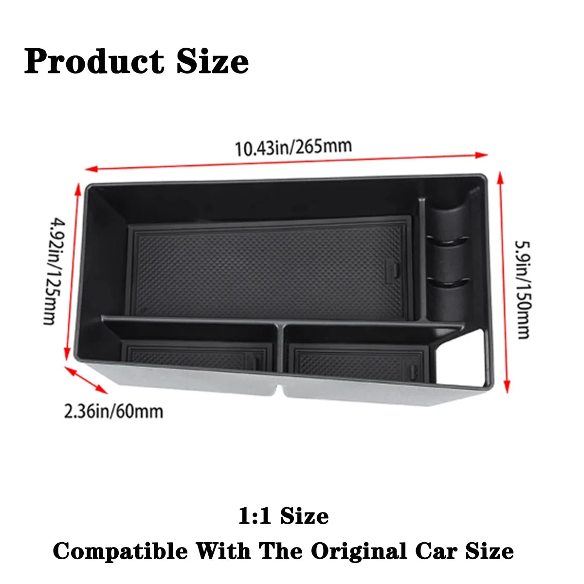 Ford Mustang Mach-E Center Console Armrest Organizer