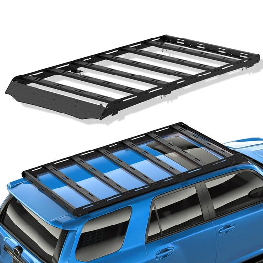 800 LBS Full Size Roof Rack Cargo Carrier Basket Overland Roof Top Luggage Storage Holder for 2010-2024 Toyota 4Runner 5th Gen