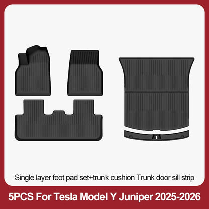 Tesla Model Y Juniper TPE Floor Mats & Cargo Liner (2025+)
