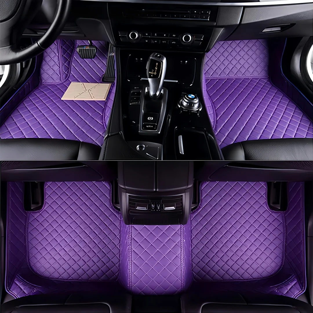 Ford F-150 Lightning All-Weather Leather Floor Mats (2022–2026)