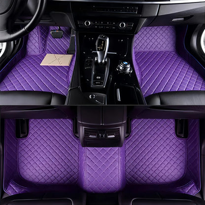 Ford F-150 Lightning All-Weather Leather Floor Mats (2022–2026)