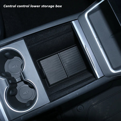 TESY Console & Armrest Storage Box — Tesla Model Y Juniper