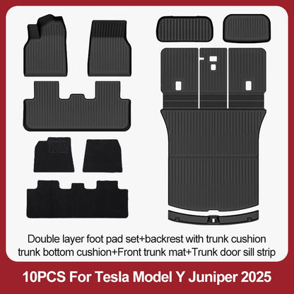 Tesla Model Y Juniper TPE Floor Mats & Cargo Liner (2025+)