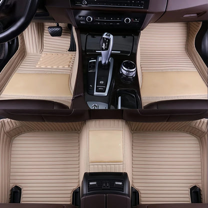 Ford F-150 Lightning All-Weather Leather Floor Mats (2022–2026)