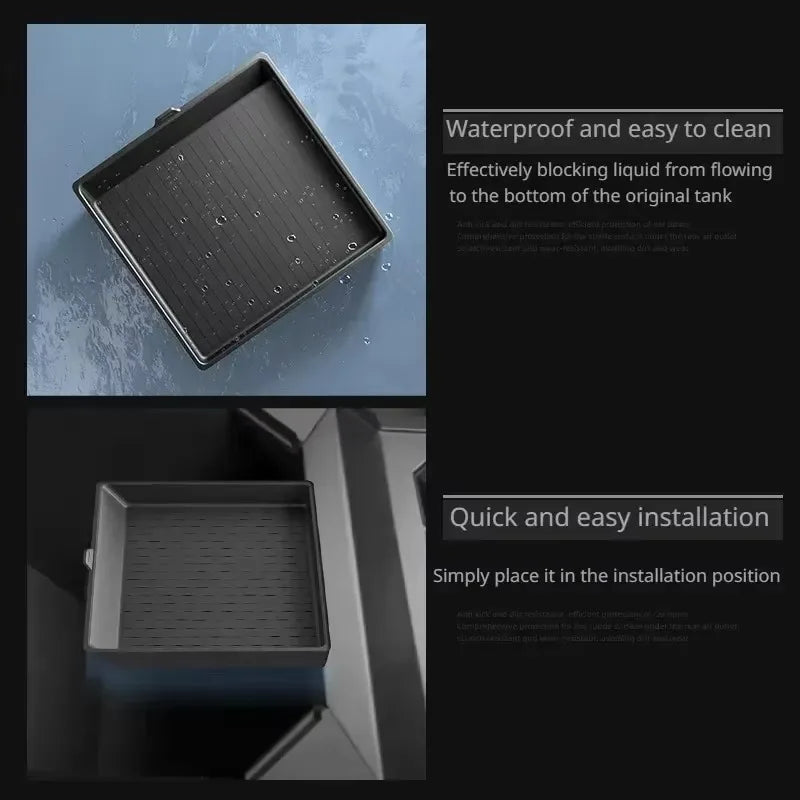 Cybertruck Silicone Armrest Box Mat