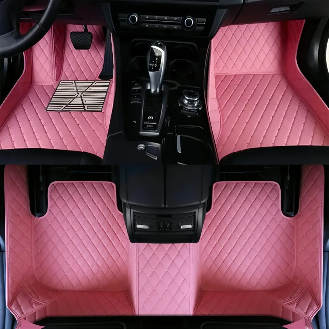 Ford F-150 Lightning All-Weather Leather Floor Mats (2022–2026)
