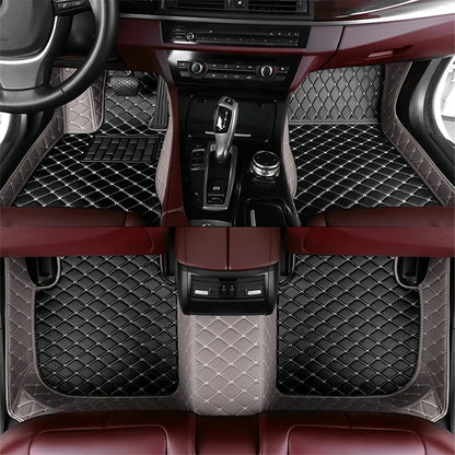 Ford F-150 Lightning All-Weather Leather Floor Mats (2022–2026)