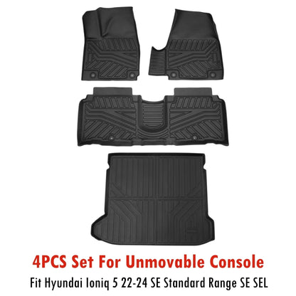 Hyundai Ioniq 5 All-Weather TPE Floor Mats (2022–2024)
