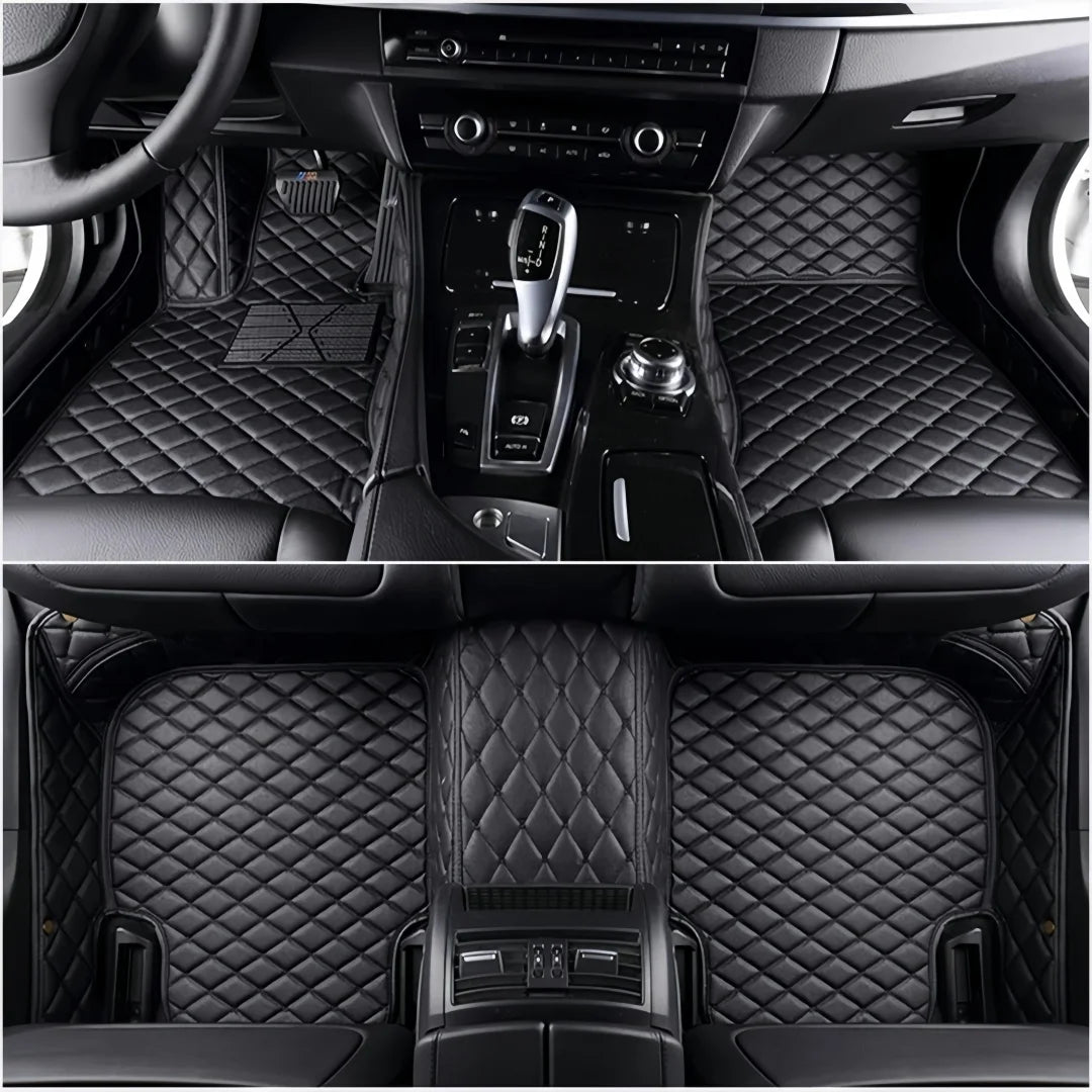 Ford F-150 Lightning All-Weather Leather Floor Mats (2022–2026)