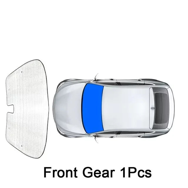 Rivian R1S Full Window Sunshade Set — UV & Privacy (2022–2026)