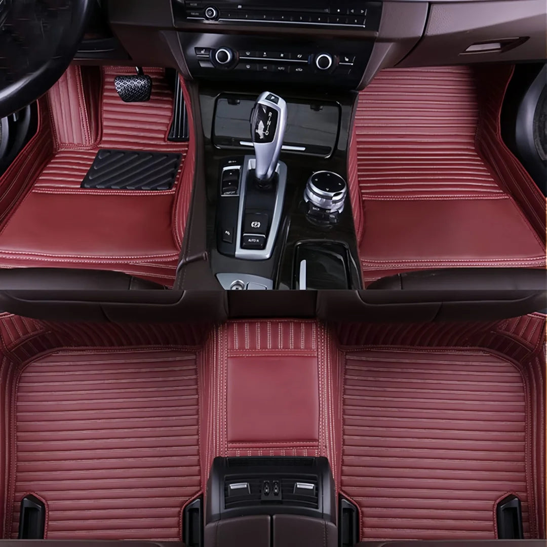 Ford F-150 Lightning All-Weather Leather Floor Mats (2022–2026)