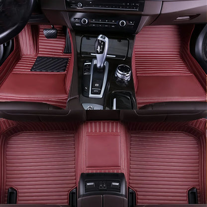 Ford F-150 Lightning All-Weather Leather Floor Mats (2022–2026)