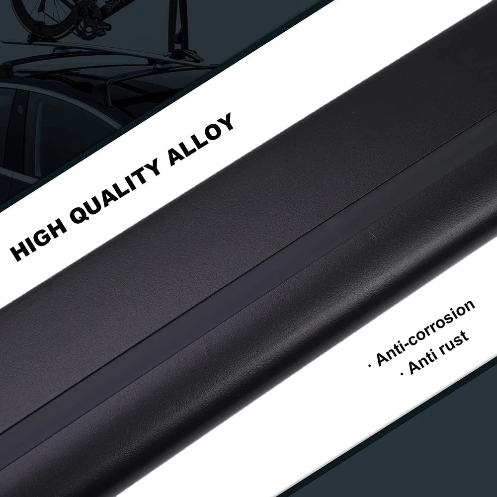 Lockable Aluminum Roof Rack Crossbars — Tesla Model Y (2020–2025 incl. Juniper)