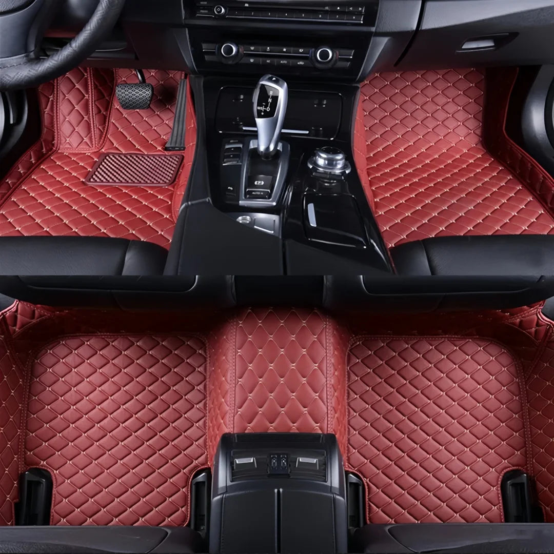 Ford F-150 Lightning All-Weather Leather Floor Mats (2022–2026)