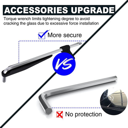 Lockable Aluminum Roof Rack Crossbars — Tesla Model Y (2020–2025 incl. Juniper)